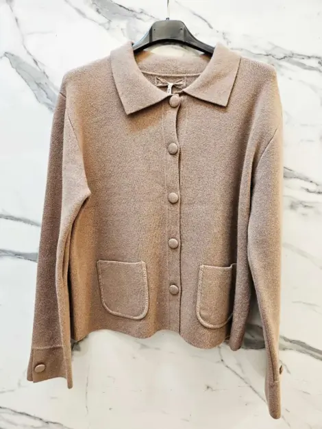 Veste en Maille Structurée